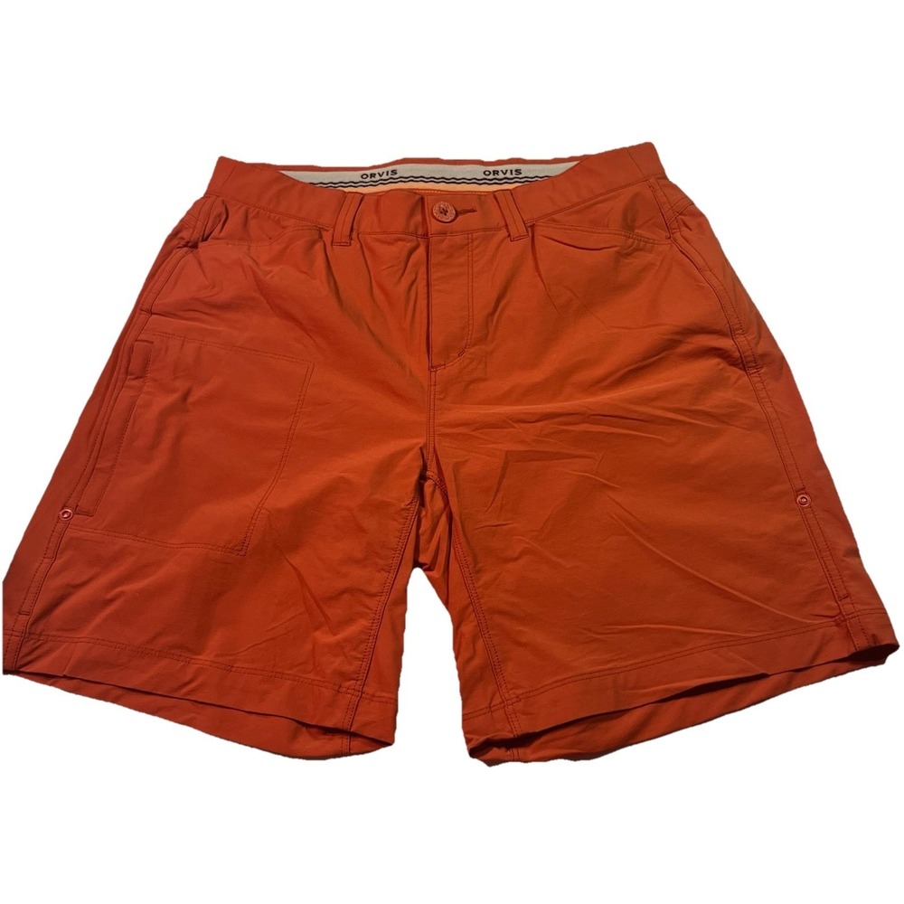 Orvis Quick Dry Tech Shorts Size 29 Or 30w 7" Inseam Camping Hiking No Tag‎